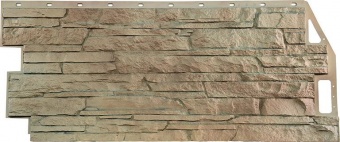 Панель фасадная FineBer Скала Песочный 1,094 * 0,459 м