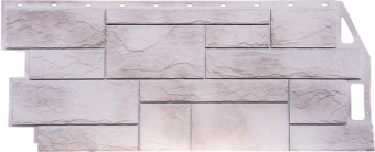 Панель фасадная FineBer Камень природный Жемчужный 1,085 * 0,447 м