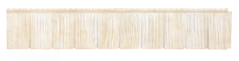Панель фасадная Я-фасад Сибирская дранка Слоновая кость 1,63 * 0,262 м